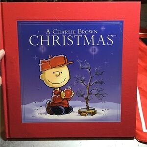 Peanuts a Charlie Brown christmas book by Charles m Schulz